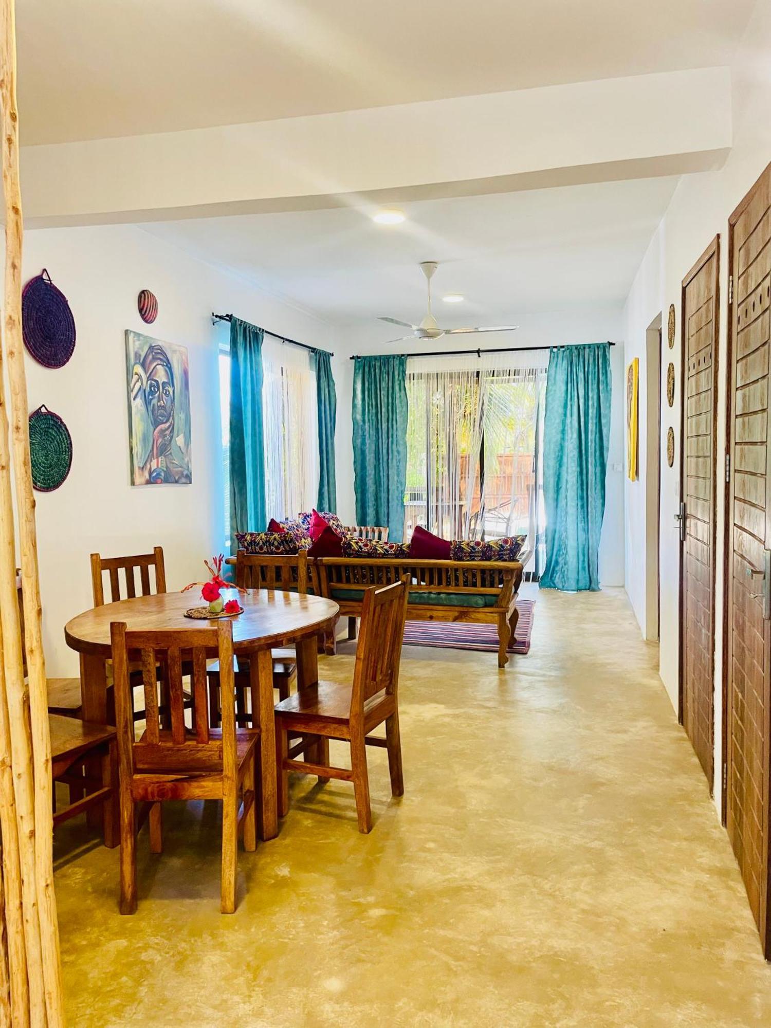 Sand Beach Boutique Apartments Bwejuu Bagian luar foto