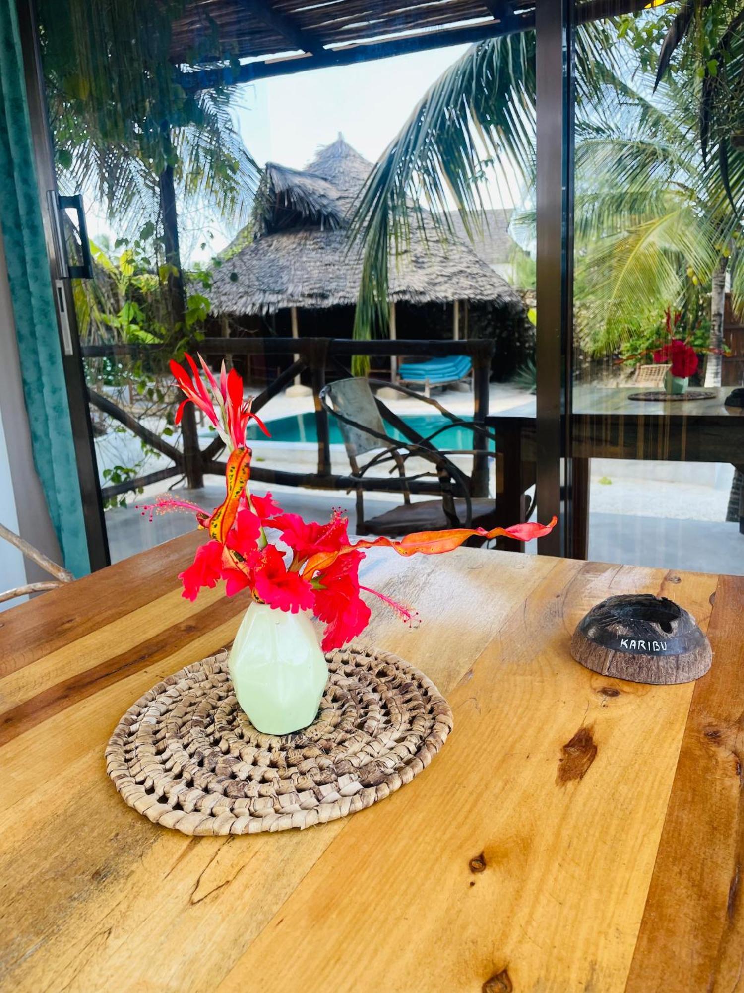 Sand Beach Boutique Apartments Bwejuu Bagian luar foto