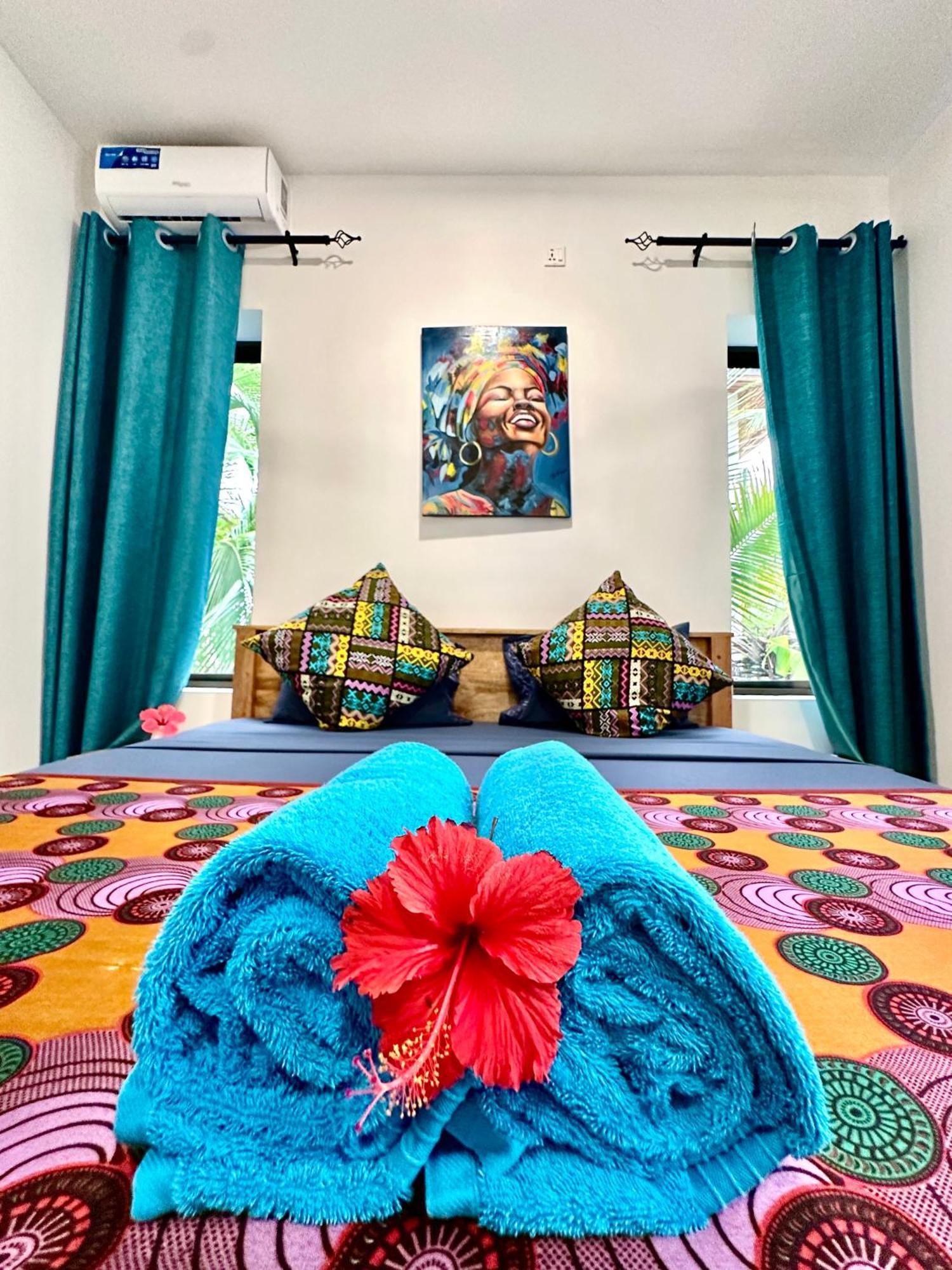 Sand Beach Boutique Apartments Bwejuu Bagian luar foto