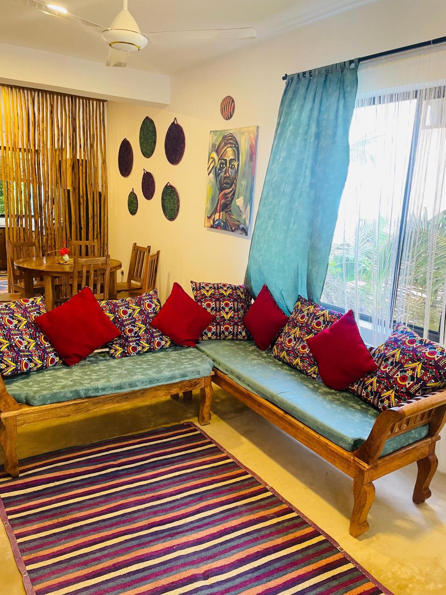 Sand Beach Boutique Apartments Bwejuu Bagian luar foto